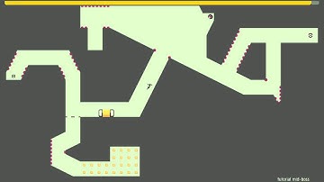 N++: Tutorial mid-boss