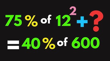 A Nice Percentage Problem 🧐| Mathematical Olympiad Question @KAMALMAM730
