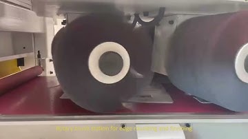 ADV 508-RW 630mm width Laser cutting parts metal sheet deburring machine Edge rounding machine