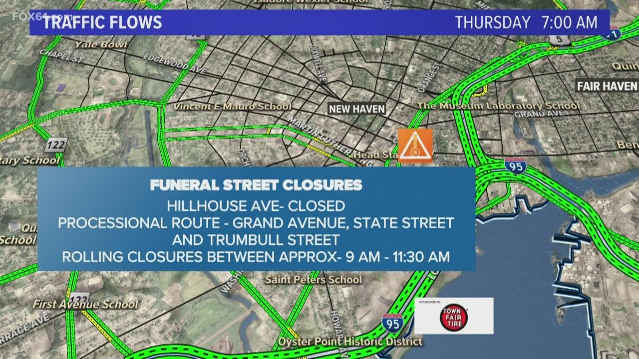 Road closures in place for firefighter's funeral procession YouTube