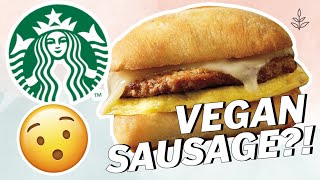 STARBUCKS VEGAN Sausage!? | Vegan News | LIVEKINDLY