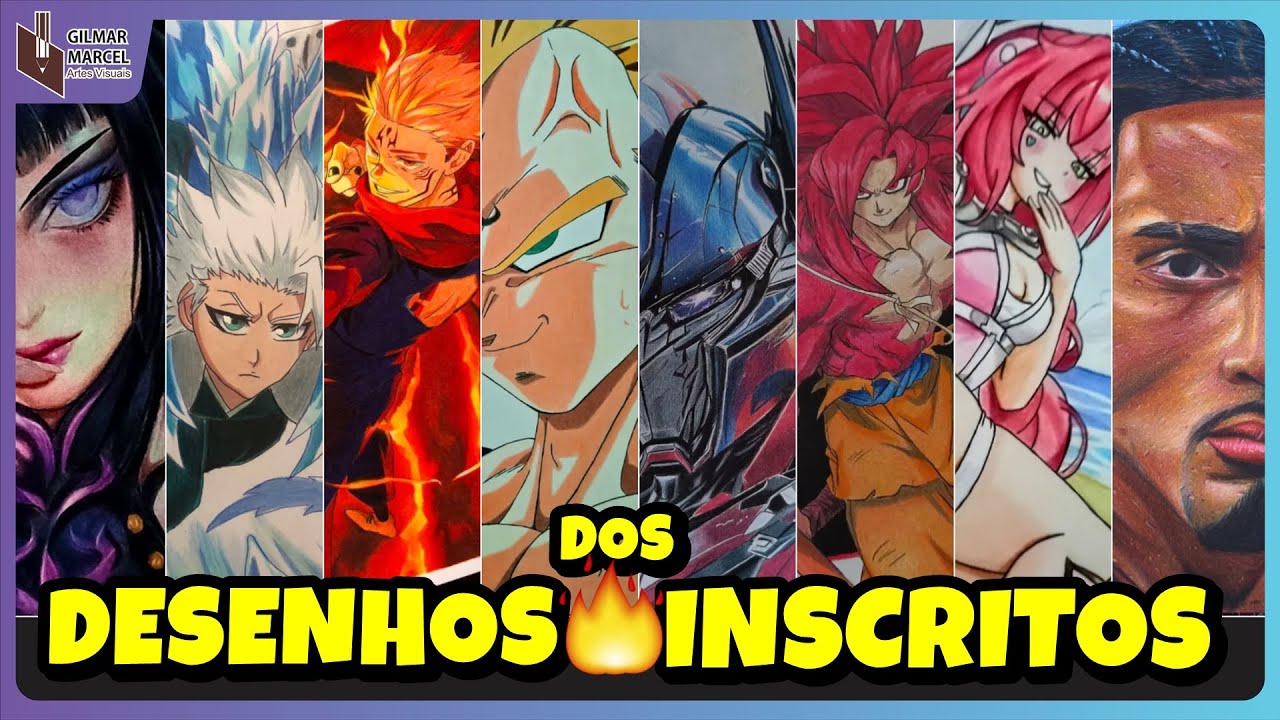 VENHA VER OS MELHORES DESENHOS DOS INCRITOS - Gilmar Marcel