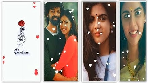 Darshana song lyrics video Editing in Kinemaster | Trending WhatsApp Status Video Editing | 