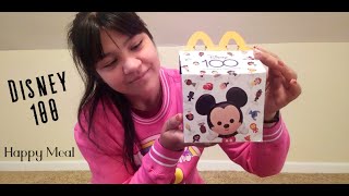 Disney 100 Happy Meal unboxing