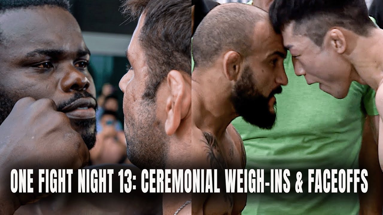 ONE Fight Night 13: Allazov vs. Grigorian | Ceremonial Weigh-Ins & Faceoffs