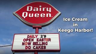 Keego Harbor Celebrates Sunny Spring Day with a Free Cone at DQ