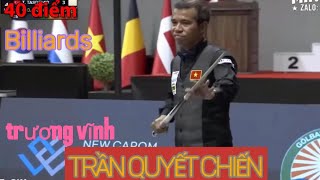 Three-cushion billiards in Vietnam Tran Quyet Chien - Truong Vinh - 3C Phu Gia cup final