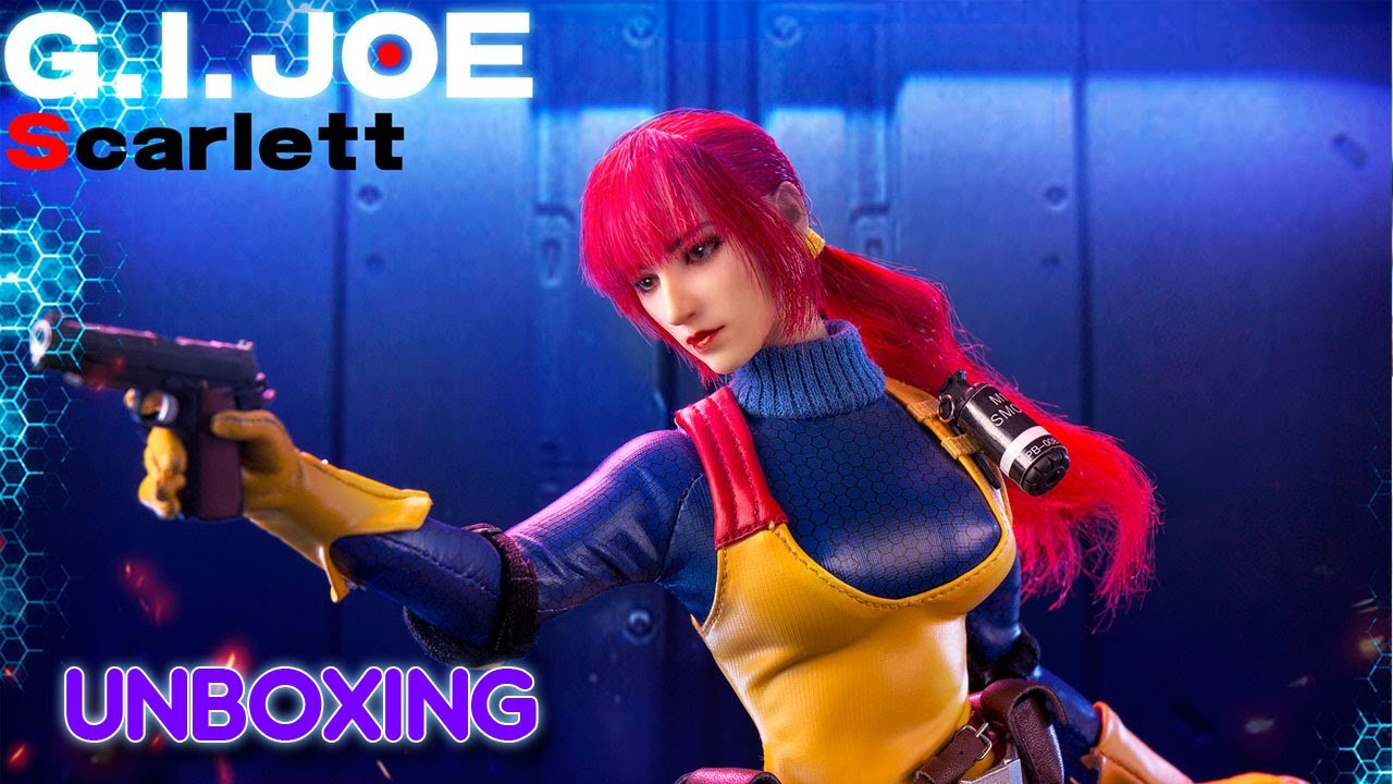 FLAGSET x BBK 1/6 スカーレット Scarlett G.I. J FLAGSET x BBK 1/6 Scarlett G.I. JOE BBK013 1/6 Scale Action