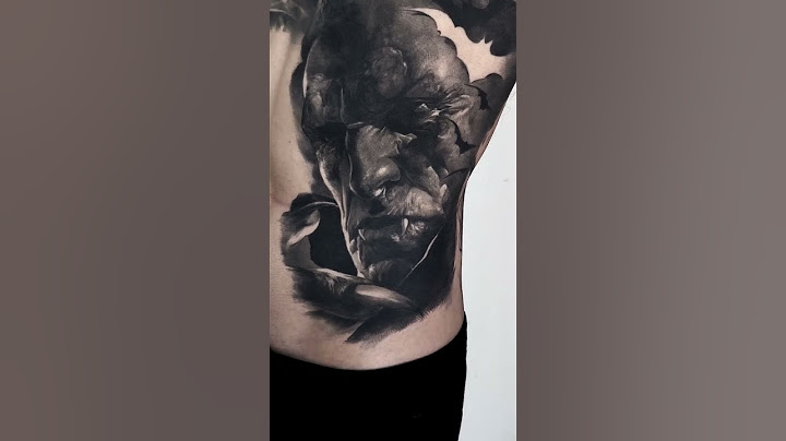 100% abgeheilter Vampir Fürst 🖤❤️🔥 #tattoo #vampir #blackandgraytattoo