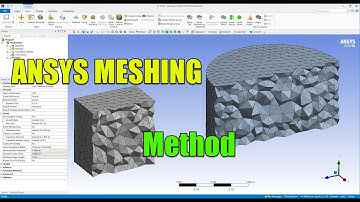 ✅ Ansys Meshing Tutorial 02 - Mesh Method - Ansys 2020 R1