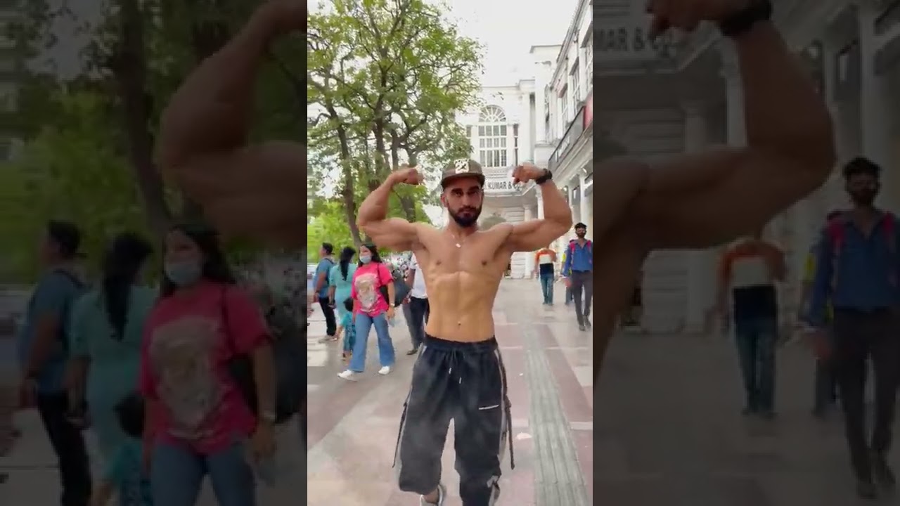 Reaction😱When bodybuilder goes shirtless! 😱