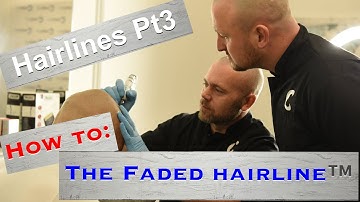 Hairlines Pt3: Creating a Faded Hairline with Scalp MicroPigmentation | Creative Scalps