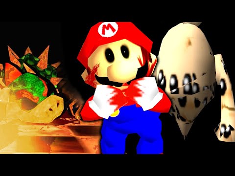 B3313 - THE SCARIEST MARIO 64 HORROR ROM HACK