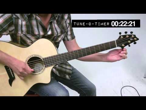 Paul Riario Tunes a Guitar In Under 60 Seconds