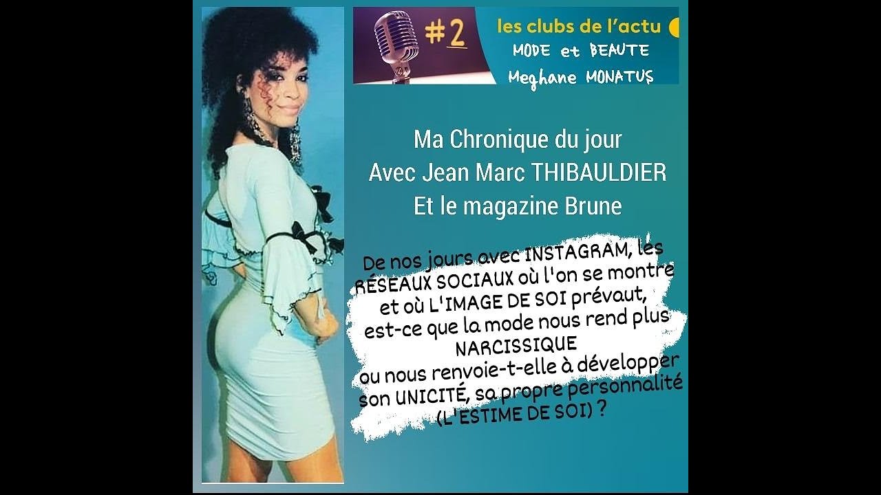 À 11:55 Chroniqueuse sur La1ère #mode #influence #réseauxsociaux
