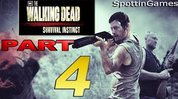 The Walking Dead: Survival Instinct Walkthrough HD - Part 4 [No Commentary]
