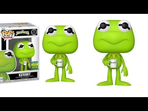 New The Muppets Kermit The Frog figure Funko Pop Sdcc
