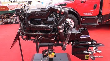 2022 Mercury 8.2L V8 Sterndrive 380hp Engine - Walkaround Tour - 2021 Fort Lauderdale Boat Show