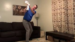 Close Hands Twist Towel Drill