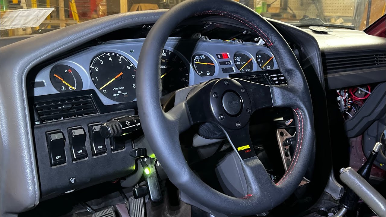 Install a Momo Steering Wheel in a MK3 Toyota Supra with a