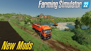 FS22 Load Riversand With New Mods   France TP Map  Farming Simulator 22