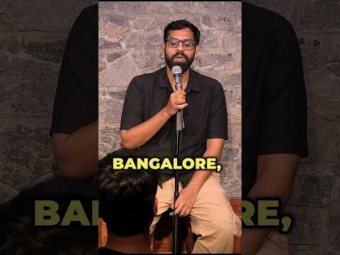 Being Tamil In Bangalore | Standup Comedy by Ashwin Srinivas