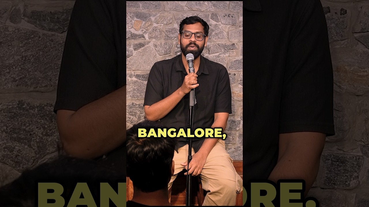 Being Tamil In Bangalore | Standup Comedy by Ashwin Srinivas