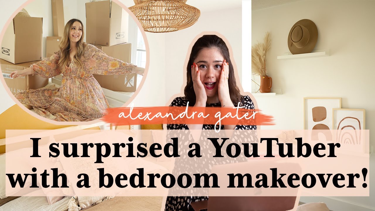 *EXTREME* BOHO BEDROOM MAKEOVER FOR A YOUTUBER! | BEFORE & AFTER BEDROOM MAKEOVER