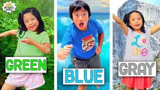 hide and seek in your color and more 1 hr kids video