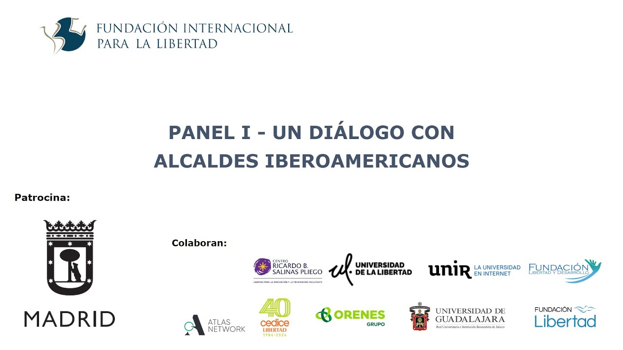 XVII Foro Atlántico - UN DIÁLOGO CON ALCALDES IBEROAMERICANO - PANEL I
