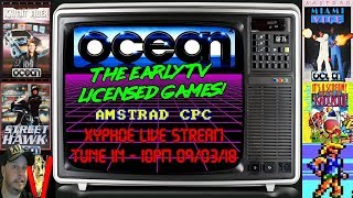 [AMSTRAD CPC] Ocean Software's Early TV Licensed Games! [Xyphoe Live Stream] screenshot 4