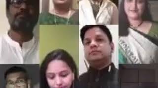 This is outstanding!  Balmohan - 1987 batch. Singing from various places of the world.