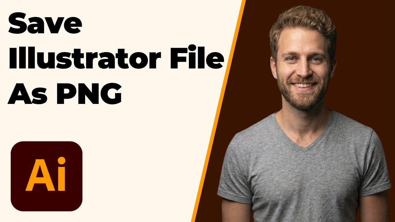 How To Save Illustrator File As PNG (2026 Easy Guide) - YouTube