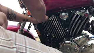 Vt750 Honda Shadow Spirit Plug Change Youtube