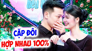Cặp đôi HỢP NHAU 100% vừa gặp ôm hôn dính chặt MC Quyền Linh cười ngất - Hẹn Hò Quyền Linh