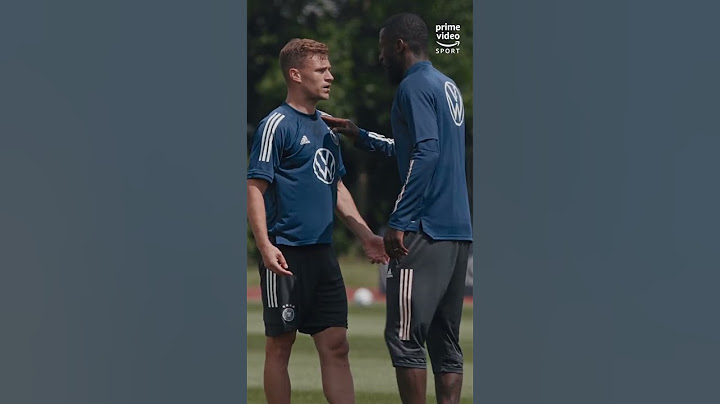 Kimmich & Rudiger Clash In Training #shorts