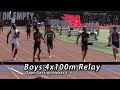 2022 TF - Arcadia Invite - 4x100 Relay (Boys Open - 4 heats)