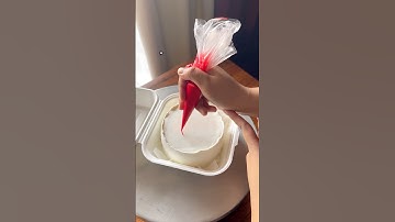 Client ke demand pe banaya simple bento cake #shorts #shortsfeed #cake