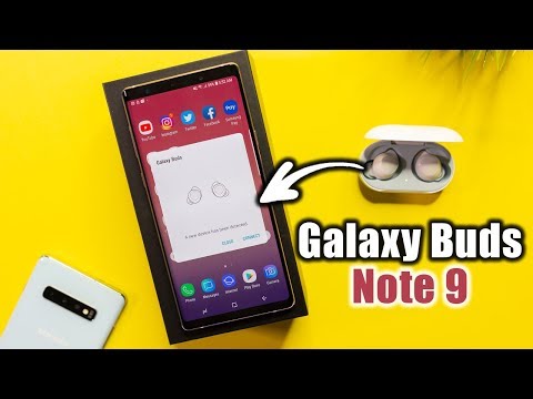 SAMSUNG GALAXY BUDS - HOW TO CONNECT TO THE GALAXY NOTE 9?