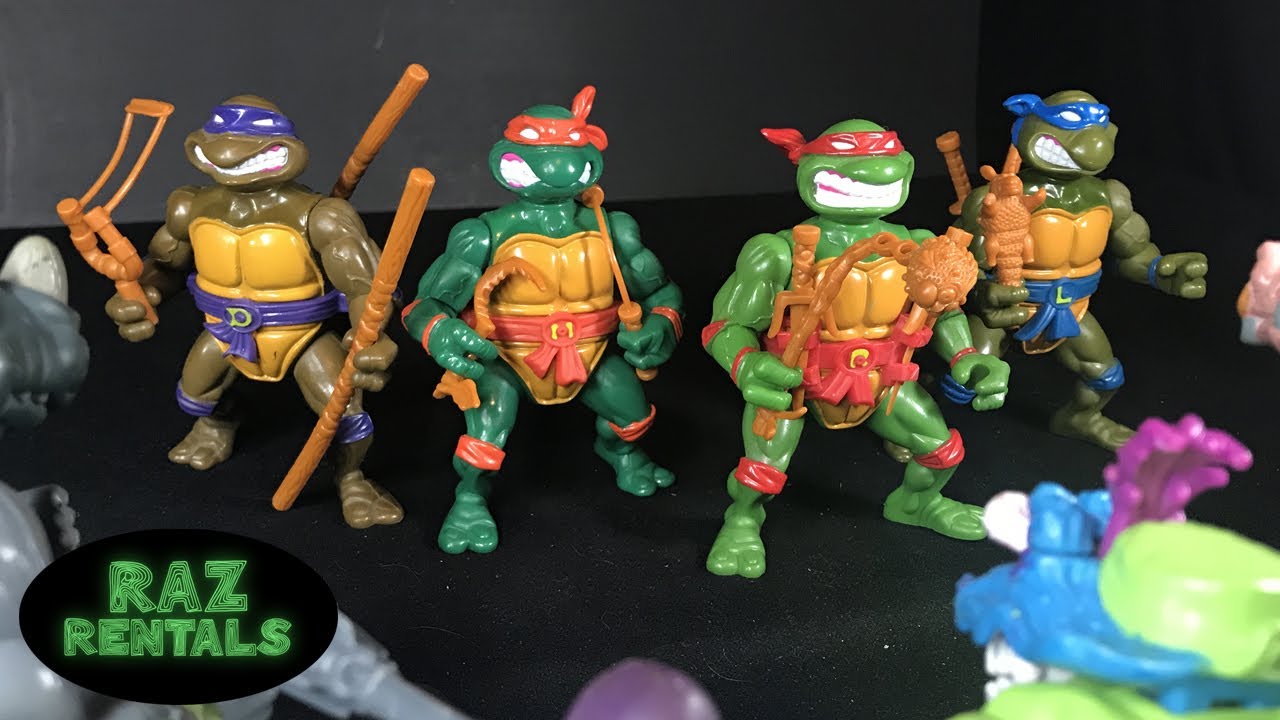 Teenage Mutant Ninja Turtles Classic Storage Shell Action Figure 4-Pack