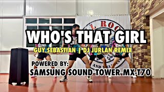 WHO&#39;S THAT GIRL | Guy Sebastian / DJ Jurlan Remix | SAMSUNG SOUND TOWER MX-T70