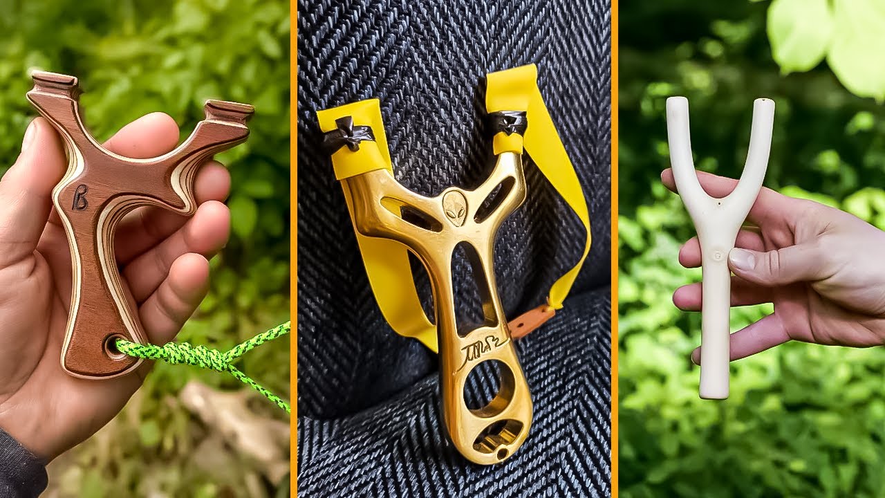 These Slingshots for Survival and Self Defense Are Awesome! YouTube