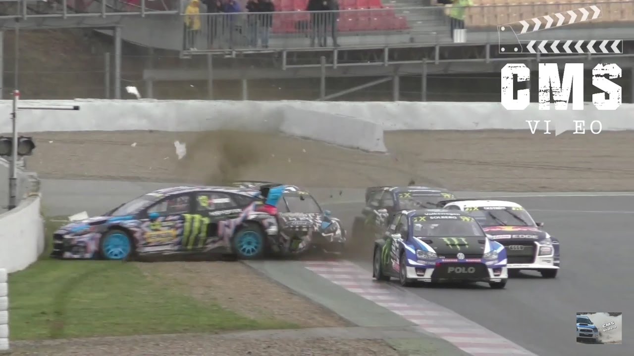 Rallycross Barcelona RX 2017 Day 1| Big Crashes & Show | CMSVideo