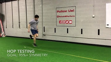 Return to Sport Testing Post ACL Surgery