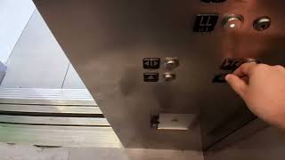Schindler 500A MT traction elevators at the City Center mall (White Plains, NY)