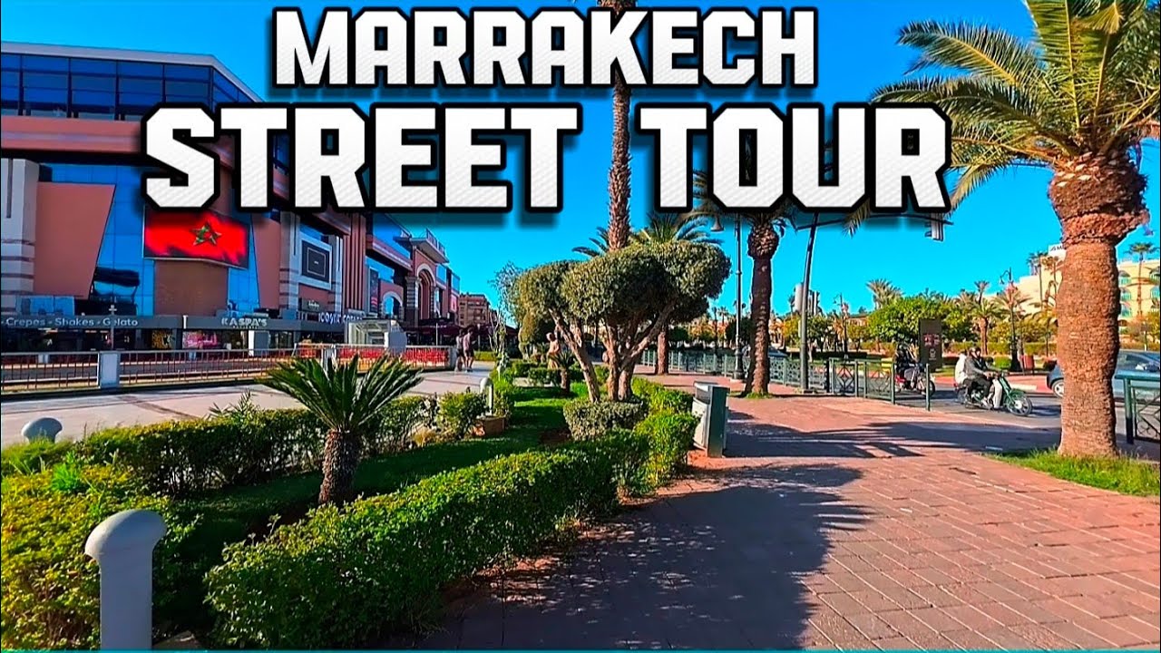 Walking Through Morocco 4K | Real Street Life & City Sounds