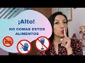 10 ALIMENTOS que NO debes comer si vives con DIABETES Dra. Zuraima Corona