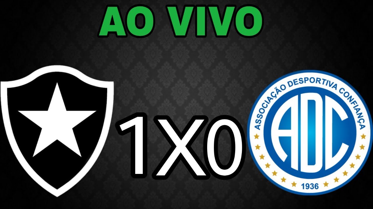 BOTAFOGO 1 X 0 CONFIANÇA AO VIVO BRASILEIRÃO SÉRIE B ⭐ YouTube BOTAFOGO 1 X 0 CONFIANÇA AO VIVO BRASILEIRÃO SÉRIE B ⭐ YouTube
