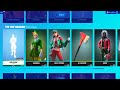 Every Christmas Skin is back in the Fortnite item shop! January 1st 2020