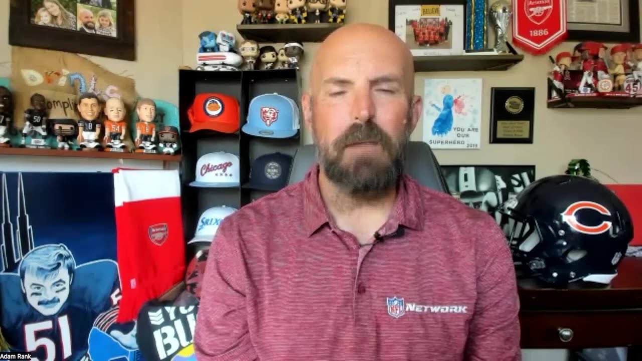 NFL Networks' Adam Rank Sees Playoffs in the Bears - YouTube